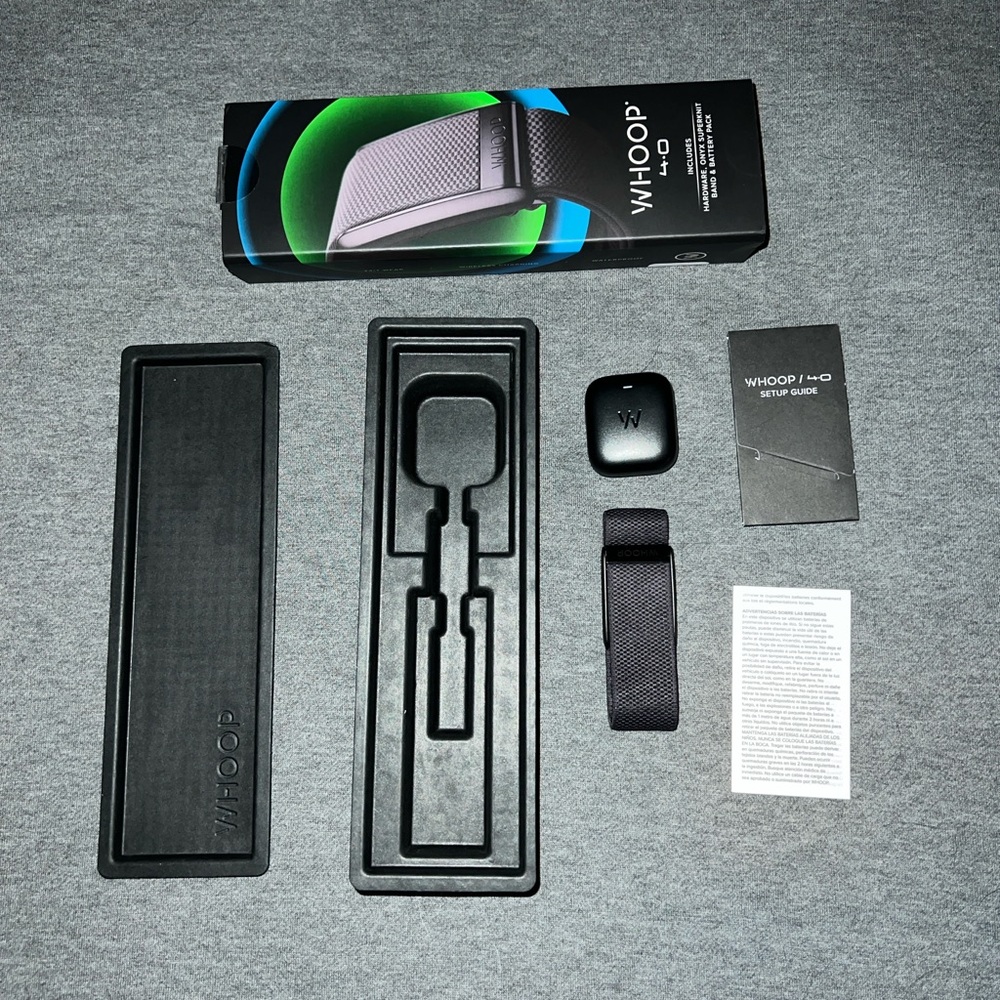 Whoop 4.0 Fitness Tracker (Black)